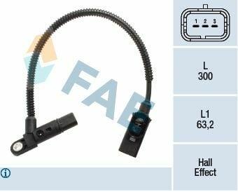 FAE 79381 Excentric Position Sensor - Compatible with Ford Fiesta, Focus and 4 more models — Vehicle Sensors & Switches