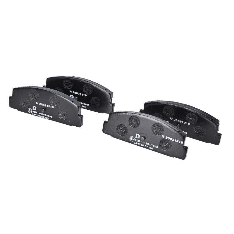 Delphi LP1766 Brake Pad Rear Mazda 626 98-02 / Mazda 6 03-12 / 323 99> Disc Rear