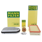 Mann maintenance filter set for Mercedes W209 CLK 270 CDI, Oil filter for Mercedes W209 CLK 270 CDI, Air filter for Mercedes W209 CLK 270 CDI, Cabin filter for Mercedes W209 CLK 270 CDI Mann Mercedes W209 CLK 270 CDI - Complete Maintenance Filter Set for Car Owners Mercedes W209 CLK 270 CDI Maintenance Filter Set mercedes-w209, clk-270-cdi, maintenance-filter-set, mann-filters, car-maintenance, auto-parts, oil-filter, air-filter, cabin-filter, ai-generated