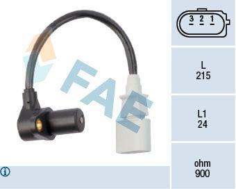 FAE 79048 Crankshaft Sensor - Compatible with Volkswagen Golf, Passat and 2 more models — Pistons & Rotating