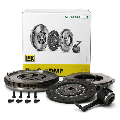LUK 600012500 VW Transporter T5 2.5 TDI AXD with Flywheel Clutch Kit + Hydraulic Bearing 04-10 — Clutch & Flywheel