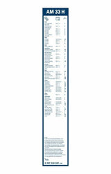BOSCH Back Wiper Blade 3397016507 - 33Cm Size — Wipers
