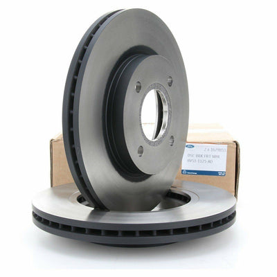 Ford Fiesta Brake Disc Set - Original Parts for 2003-2018 — Brake Rotors & Drums