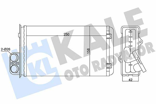 KALE Aluminum Heating Radiator - Pt.405-406 for Home — Radiators & Fans