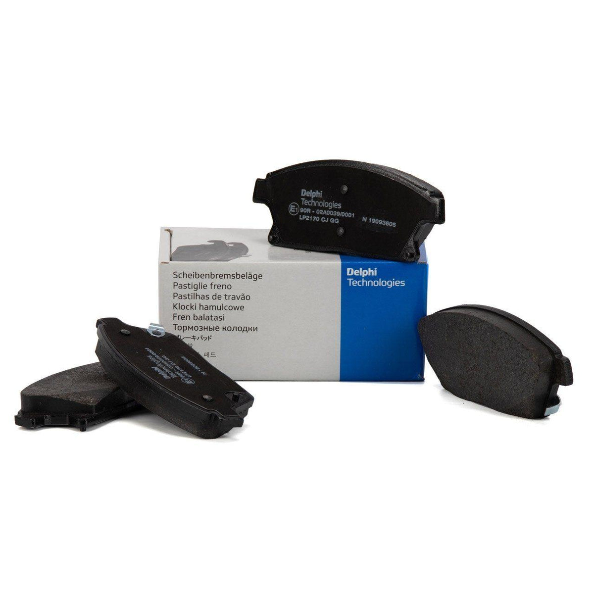 Delphi Front Brake Pad Kit for Opel Mokka – Guaranteed Quality — Brake Pads
