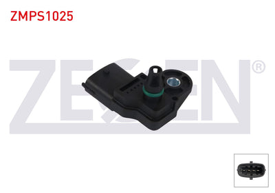 Zegen ZMPS1025 Map Sensor Fiat 1.3 Mjt Egea 15-/ Linea 07-/ Doblo 05-/ Nemo-Bipper 1.3 HDi 10-/ F — Engine Management Sensors