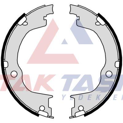 AP AP09750 Parking Brake Shoe Chevrolet Ctiva (C100 — Brake Cables & Hardware