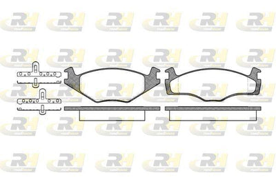 ROADHOUSE 2171.10 Brake Pad Córdoba I Sedan 6K2 C2 Station Wag — Brake Pads