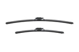 BOSCH Wiper Blade Kit 3397007426 - 65cm & 47cm for Fiorino, Bipper, Nemo — Wipers