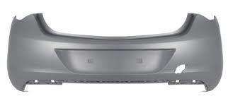 EUROSTAMP 101.24.9620 Opel Astra J Pre-Facelift Body without Sensor Rear Bumper Aftermarket Product 2010 — Bumpers & Grilles