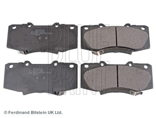 blueprint brake pads for toyota hilux, adt342191 front brake pads installation, technical specifications for blueprint brake pads BLUEPRINT ADT342191 Brake Pads for Toyota Hilux 2.5 3.0 D4D Pickup 2007- | Front Axle BLUEPRINT Brake Pads for Toyota Hilux 2007-2015 blueprint, brake-pads, toyota-hilux, car-accessories, mechanics-tools, auto-repair, braking-system, oe-replacement, front-axle, ai-generated