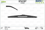 Valeo 574197 Rear Windshield Wiper Blade - 14 Inch for Renault, Ford, and Citroen — Wipers