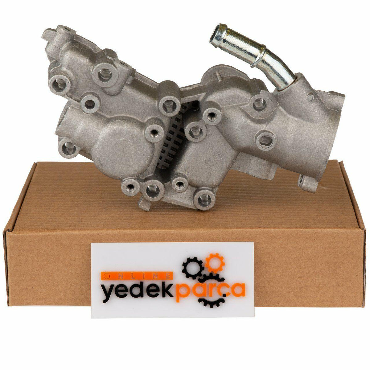 KALE Peugeot 307 Thermostat Connection Block (Aluminum) - Peugeot 307 — Water Pump & Thermostat
