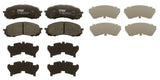 TRW Brake Pad Set for Subaru Impreza 07-1.5 16V 4x4 — Brake Pads