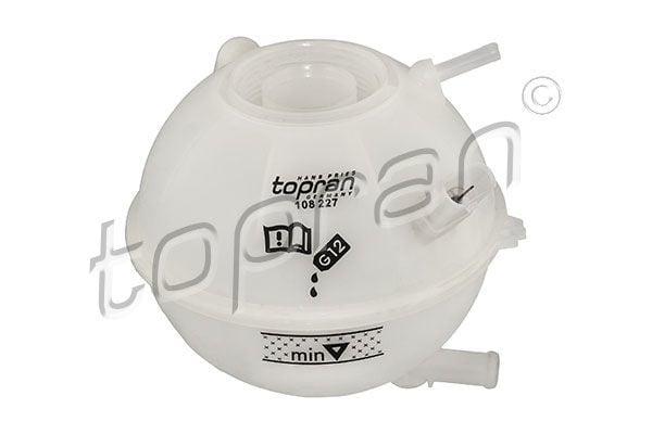 TOPRAN 108227 Cooling Radiator Reserve Tank - Compatible with VW, Audi and 2 more models — Radiators & Fans