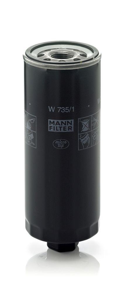 Mann W7351 Oil Filter Audi A6 S6 4.2 4A5 4A2 — Oil Filters