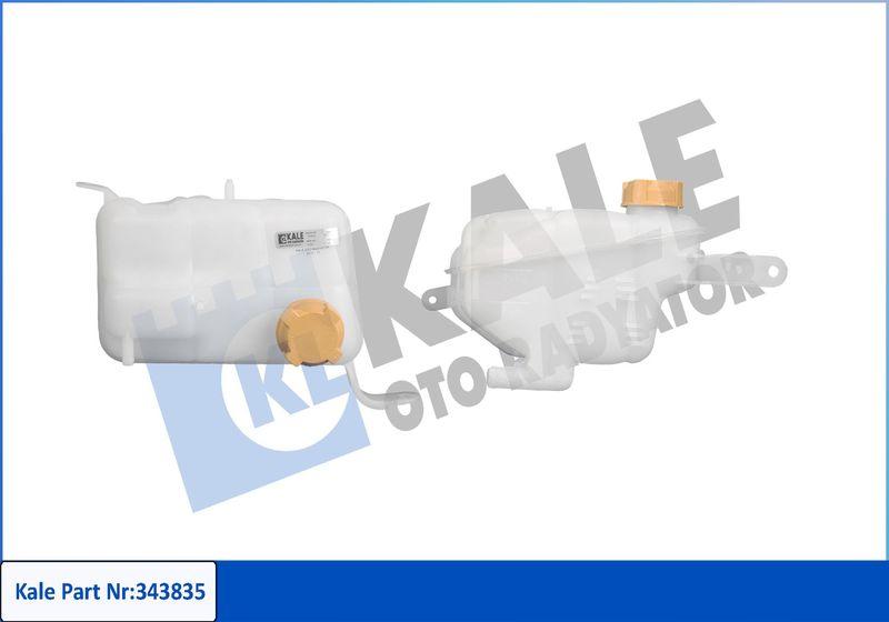Kale 343835 Coolant Expansion Tank + Cover Ford Escort 81-00 90-99 — Hoses & Tanks