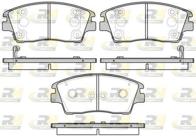 ROADHOUSE 21676.02 Brake Pad — Brake Pads