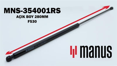 MANUS 354001RS Trunk Gas Strut 00-04 Toledo.II — Support Rods & Struts