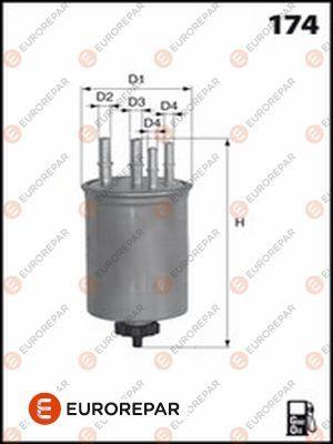 Eurorepar 1643629880 Fuel Filter Jaguar Xf-Xj 3.0 D 09-16 — Fuel Delivery