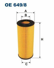 filtron oe649-8 oil filter, oil filter specifications and dimensions FILTRON OE649-8 Oil Filter - OEM Compatible for BMW 3 Series, 5 Series, 6 Series, X3, X5, X6 | Size: 152mm x 65mm FILTRON OE649-8 Oil Filter - Compatible with Various BMW Models oil-filter, filtron, bmw-parts, automotive-accessories, oil-change, compatible-filters, mechanics, car-owners, engine-maintenance, ai-generated