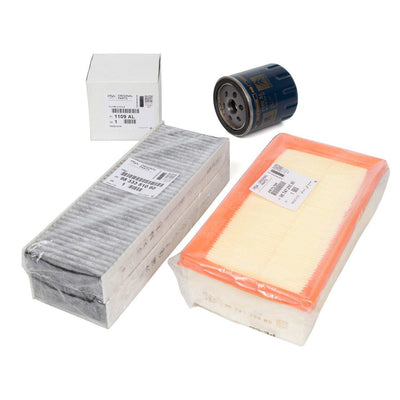 Opel Corsa F 1.2 Gasoline (75 BG) Scheduled Service Filter Set Genuine — Auto Parts Hall, Maintenance & Service Kits