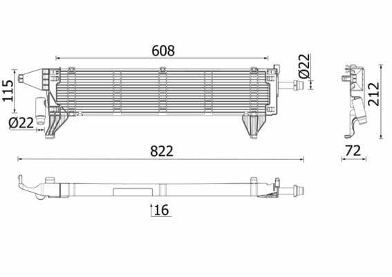 MAHLE BEHR CR2636000P - Motor Water Radiator for Mercedes W213 — Radiators & Fans