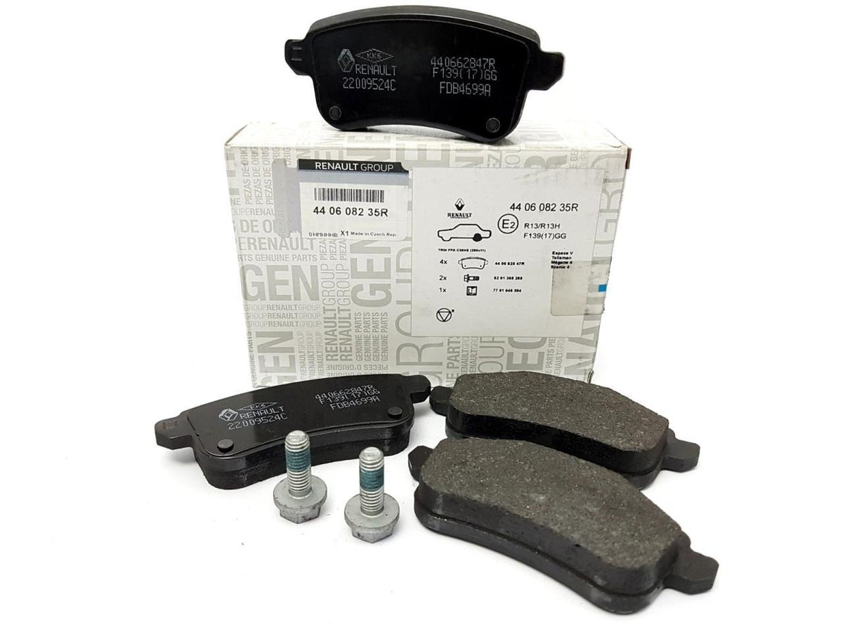 Mais 440608235R Rear Brake Pad Set. Nissan Juke F16 2019- 117 Bg — Brake Pads