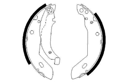 Bosch 0986487533 Rear Brake Pad Pabuclu Xsara P306 Xud9 Dw8 (1.9 8V) Size: (180 * 30) / (97 00) — Brake Pads