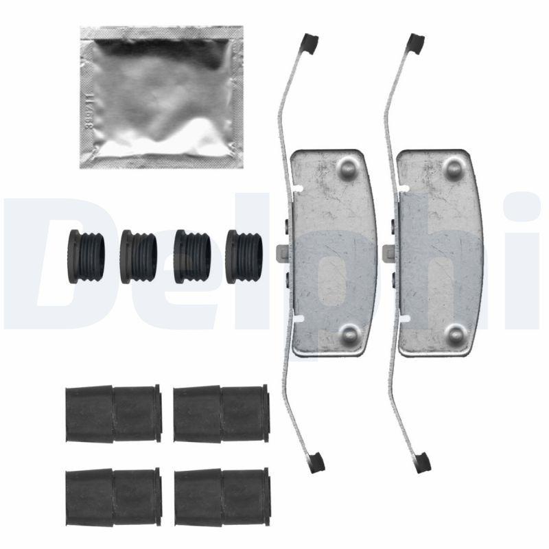 Delphi LX0700 Brake Pad Mounting Set — Brake Pads