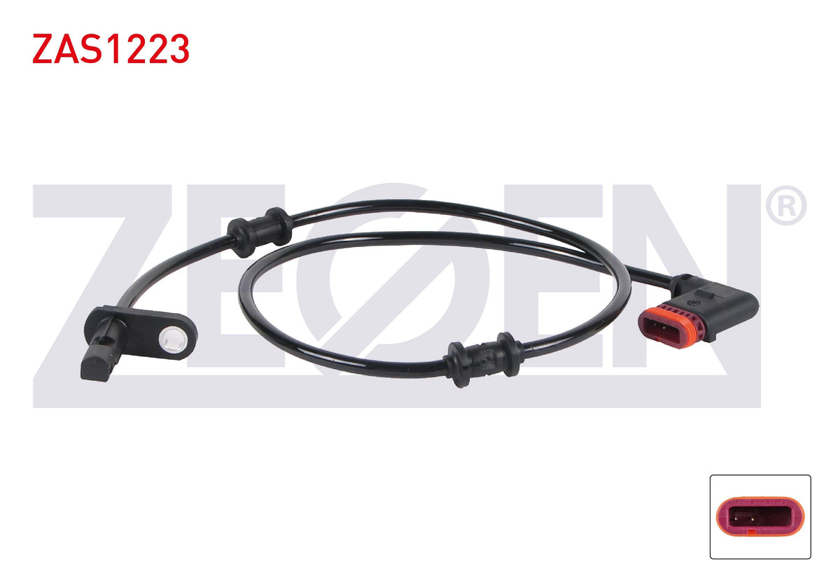 Zegen ZAS1223 ABS Sensor Rear Left-Right Mercedes E Series (W212) 09-16 / CLS Series (C218) 11-17 — Brake Sensors & ABS