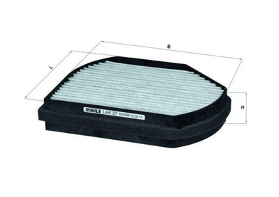 Mahle LAK37 Pollen (Cabin) Filter Mercedes W202 W210 C280 93