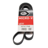 Gates 6PK1768 V Belt - Durable EPDM, 6 Grooves — Belts
