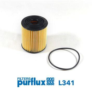 Purflux L341 Oil Filter Fiat Egea 500X 1.6 2014> — Oil Filters