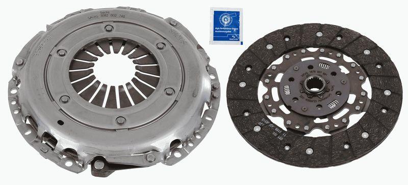 SACHS Clutch Set Astra J B16DTL B16DTH - 240mm Diameter, 20 Teeth — Clutch & Flywheel