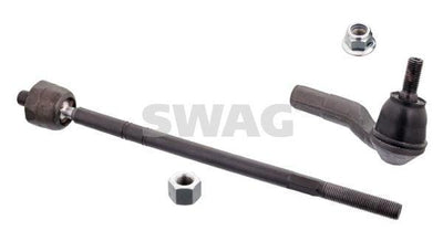 SWAG 30102246 Tie Rod + Right Tie Rod with Nut for Polo 2015-2018, Toledo 2013-2019 and 2 more models — Tie Rods & Linkage
