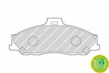 FERODO FDB1527 Front Brake Pad - Compatible with Ranger 4X4 (99-02) & Mazda B2500 (01-03) — Brake Pads