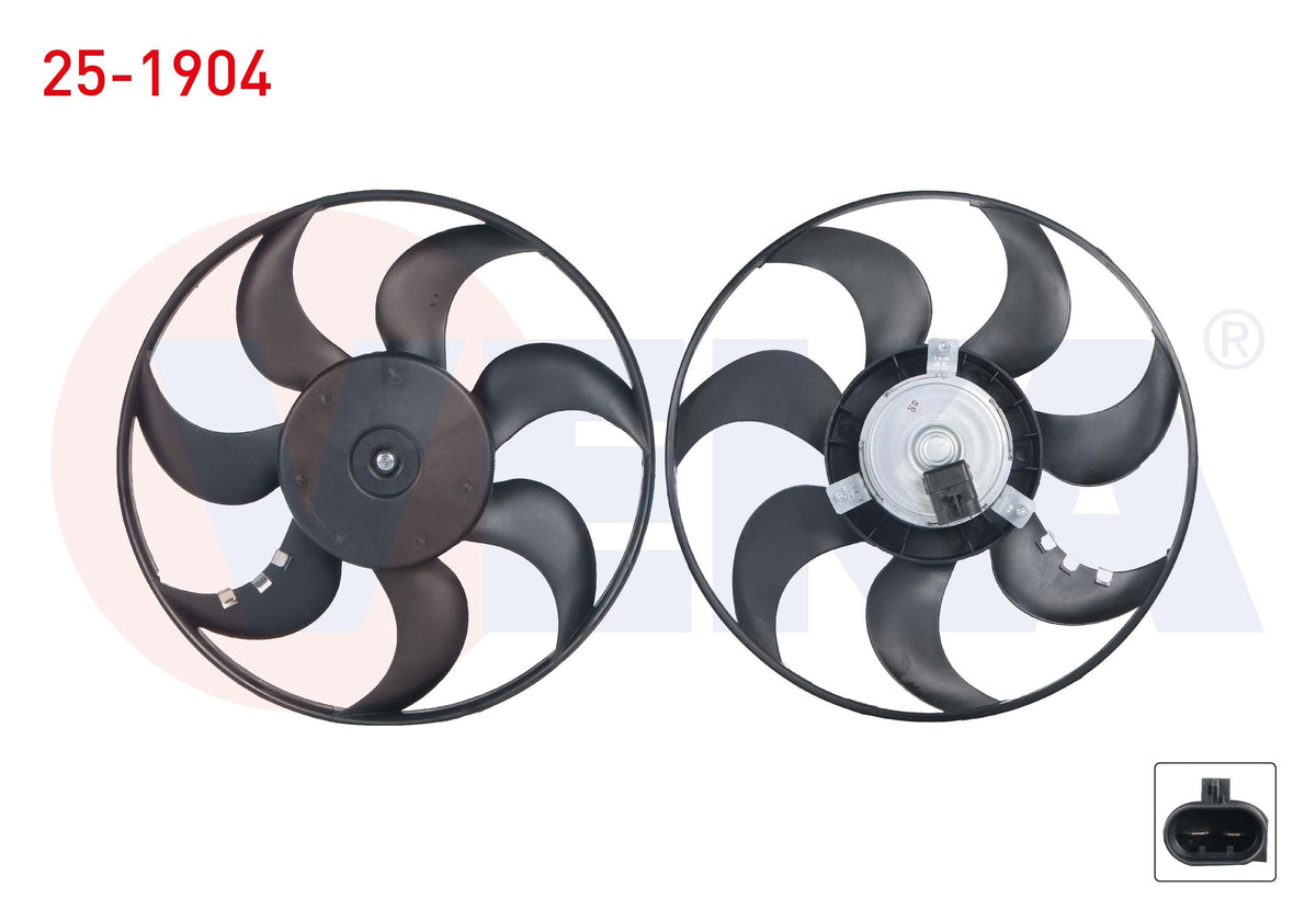 Veka 25-3212 Fan Motor (Motor + Pervane) Water Radiator Opel Vectra A 1.6 1989-1995 — Motors, Pumps & Antennas