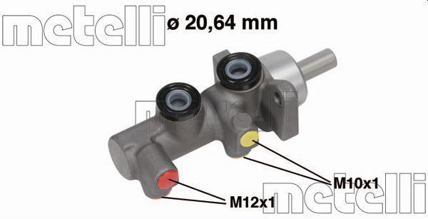 Metelli 05-0696 ABS Brake Master Cylinder - Dacia Logan — Brake Hydraulics