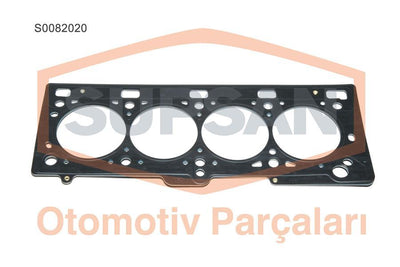 Supsan S0082020 Cylinder Head Gasket Renault Megane III/Scenic III 1.4-1.6 16V K4M/K4J — Gaskets & Seals