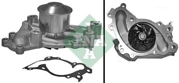INA 538056410 Water Pump - Gear Belt Mechanism — Auto Parts Hall, Water Pump & Thermostat