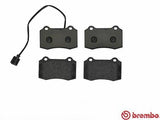 Brembo P85104 Brake Pads - Front Cable for Seat Leon (2002-2006)