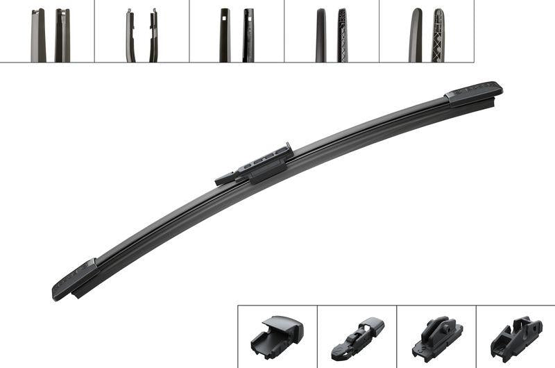 Bosch 3397016512 Wiper Blade Rear 24Cm VW Audi Seat Skoda — Wipers