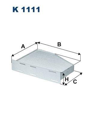 Filtron K8006 Cabin Air Filter 04 > Golf.V.VI-Psst-Jtt-Caddy — Air & Cabin Filters