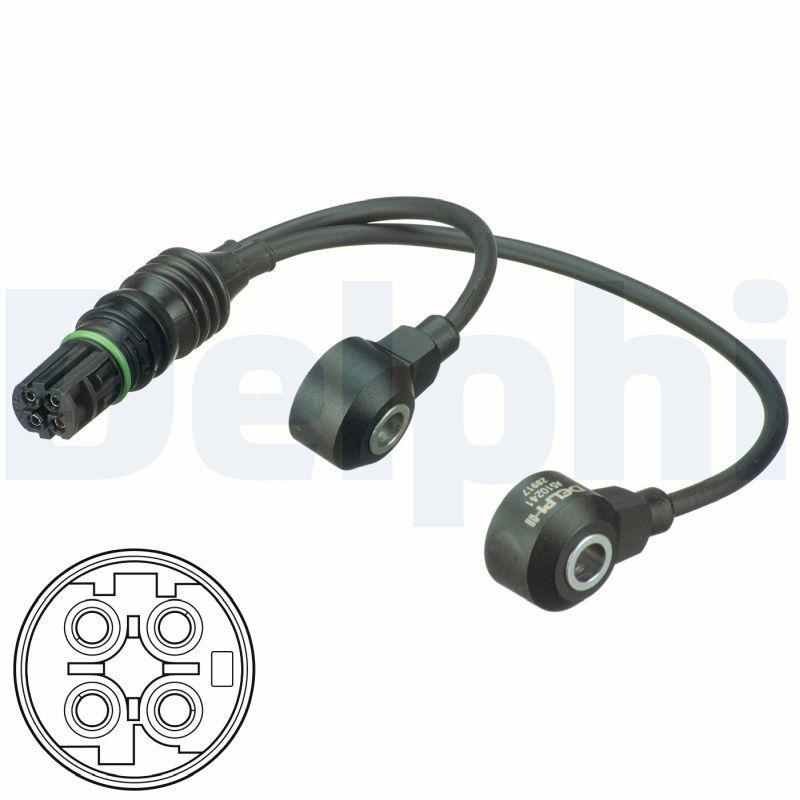 Delphi Vibration Sensor - High Performance for BMW 1, 3 and 3 more models — Engine Management Sensors