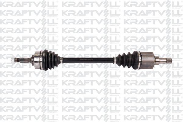 KRAFTVOLL Axle Front Left Komple 207 Outer Freze - 655 mm Length — Axles, CV Joints & Boots