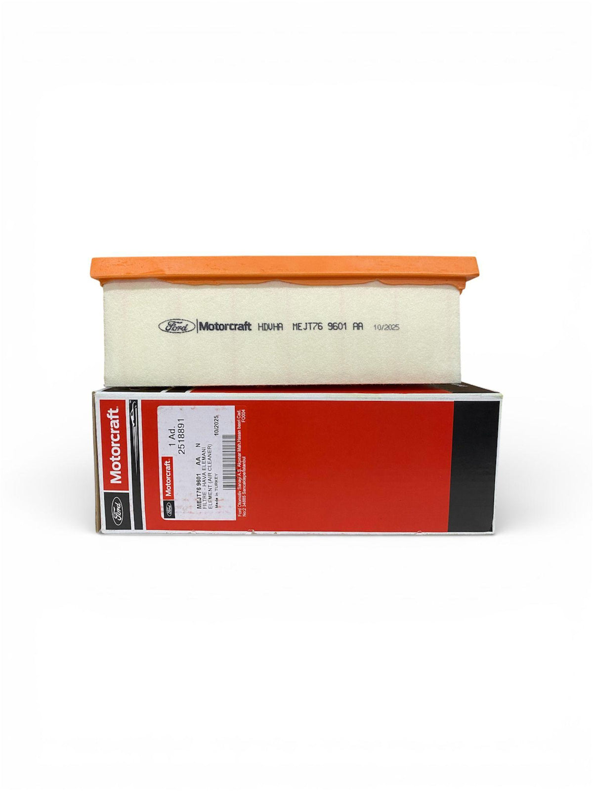 Ford Otosan MEJT769601AA Courier 2024 Model onwards 1.5 TDCi Air Filter — Air & Cabin Filters