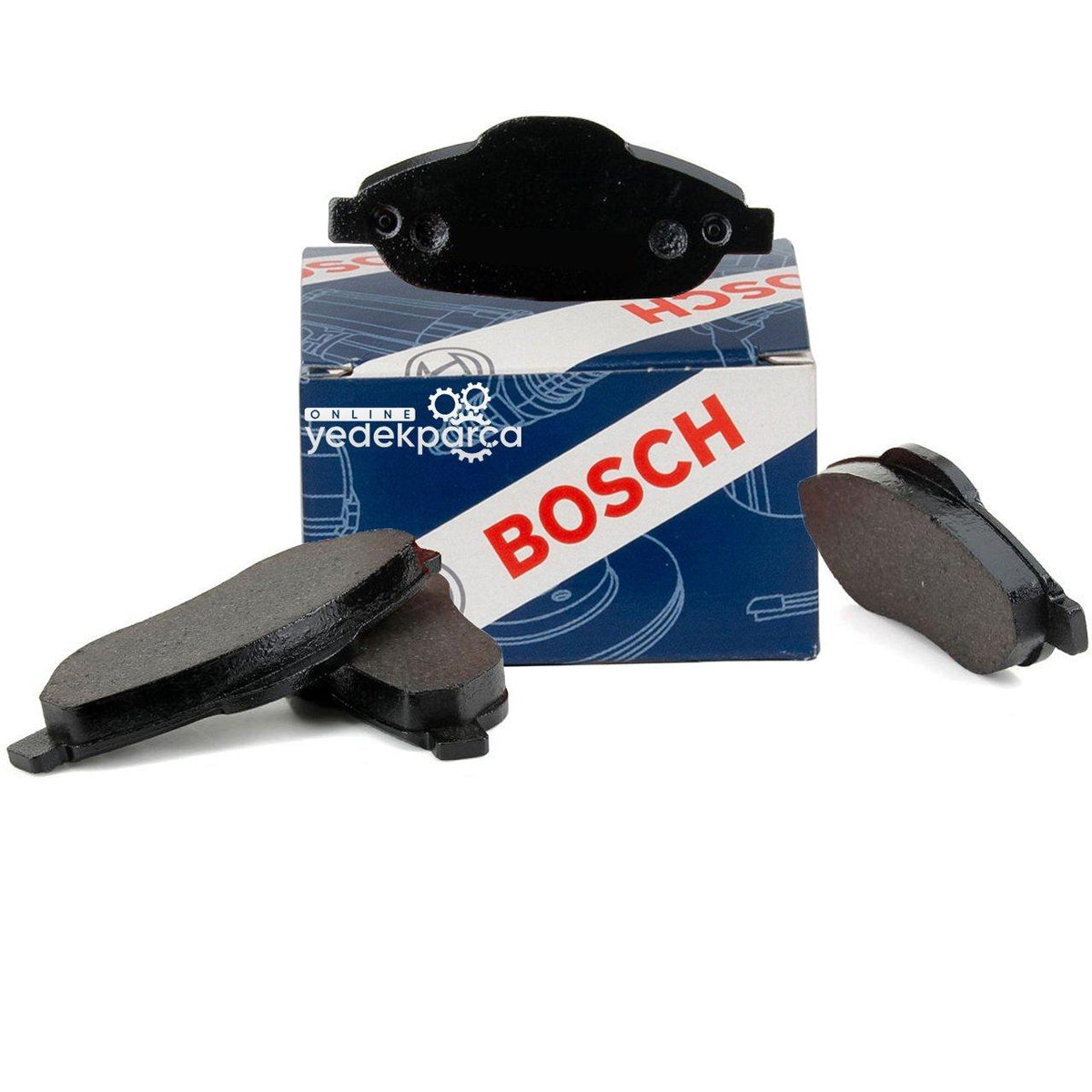 BOSCH Front Brake Pad Set for Peugeot 3008 (2010-2016) — Brake Pads