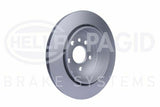 HELLA Pagid Rear Brake Disc 8DD355118-921 - Land Rover Freelander II — Brake Rotors & Drums