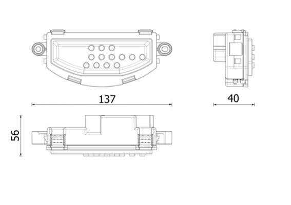 Mahle ABR166000P A/C Switch W447 Vito 2014 > — Switches & Relays